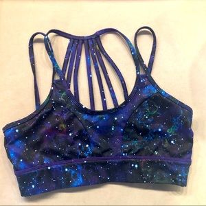 CVG Retired Rare Galaxy Sports Bra Small EUC